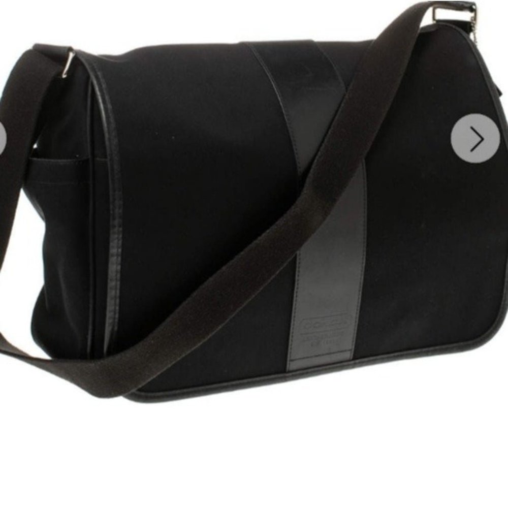 Hudson Signature Commuter Large F0785-f77004 Black/Black Canvas and Leather